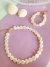 Kit Pulseira e Choker Pérola