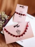 Kit Pulseira e Chocker Clarisse Vermelho