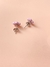 Brinco Mini Flor Rosa - comprar online