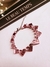 Kit Pulseira e Chocker Clarisse Rosa - comprar online