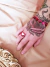 Kit Pulseira e Chocker Clarisse Vermelho na internet