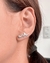 BRINCO EAR CUFF ROSA DE BALI [VE.038]