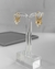 ARGOLA ANGEL COM PÉROLAS E CORAÇÕES [TAL.308] - loja online