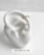 PIERCING FAKE LINE CRAVEJADO [TAL.375] - Mar em Prata