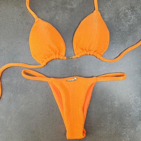 Dona de Si Laranja Texturizado