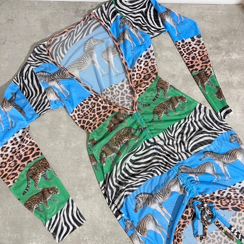 Vestido Tati Safari