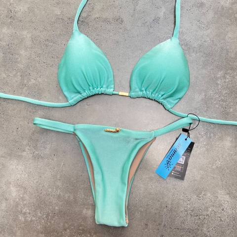 Biquíni Dona de Si Azul Tiffany