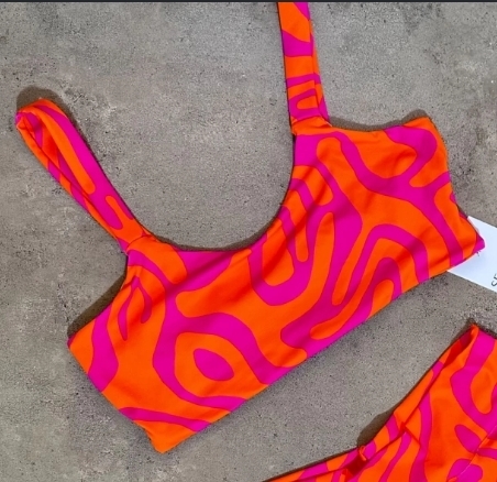Top Bia Pink Tangerina