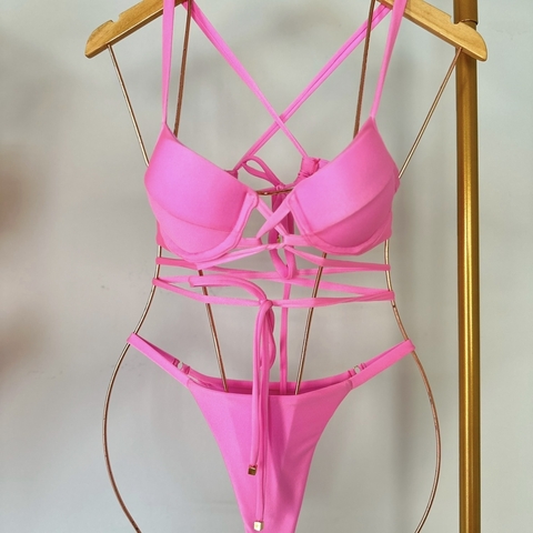 Biquíni Paloma Rosa Claro - comprar online