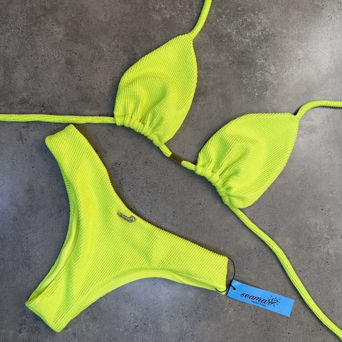 Biquíni Empoderada Amarelo Neon