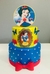 BOLO FAKE BRANCA DE NEVE AMARELA