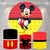 KIT PAINEL + TRIO DE CILINDROS SUBLIMADOS MICKEY