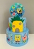 BOLO FAKE BOB ESPONJA FENDA DO BIKIQUINI