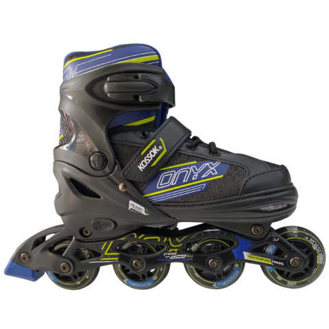 ROLLER ONYX CON PROTECCIONES (NEGRO/AZUL/VERDE)