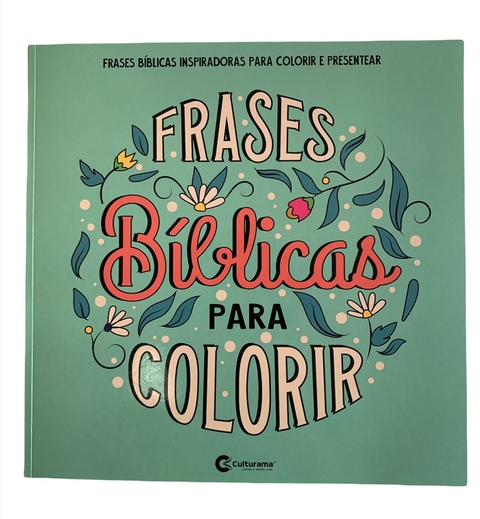 Livros Frases Bíblicas para colorir