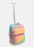 Mochila Escolar com Rodinha Bolso Lateral Color Block - comprar online