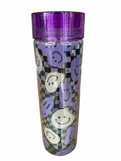 Garrafa Quadriculado e Smiles 500ml