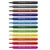 Canetinha Hidrográfica Jumbo Triangular 12 Cores - Faber Castell na internet