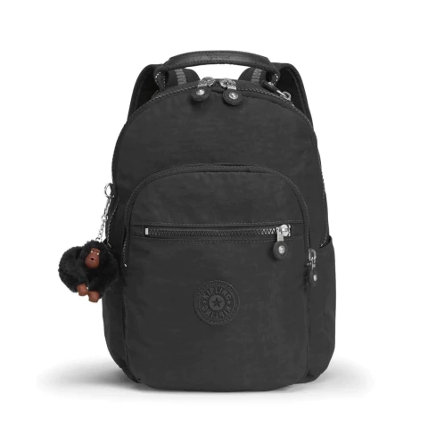 Mochila Seoul True Black Kipling