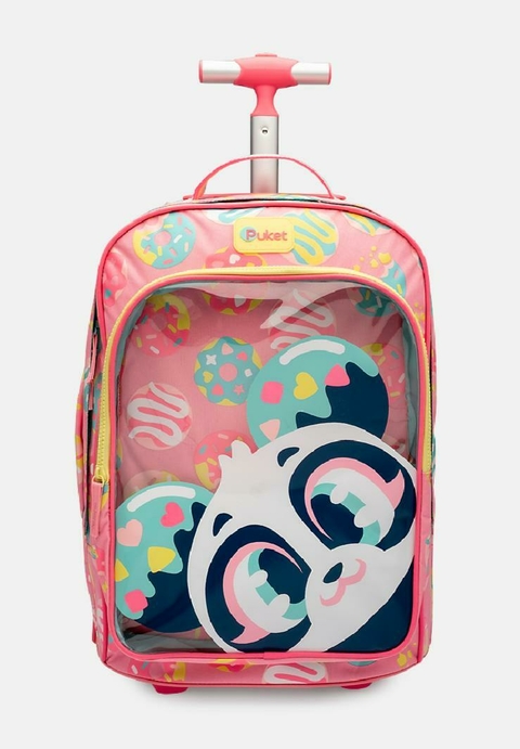 Mochila com Rodinha Panda Donuts