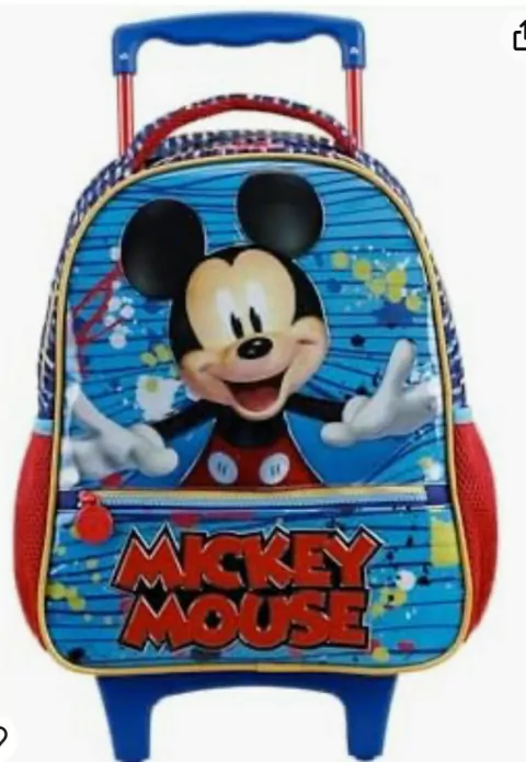Bolsa de rodinhas - Mickey