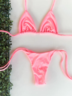 BIQUÍNI CORTININHA - ROSA BEBE