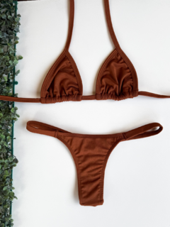 BIKINI ISA - CHOCOLATE - comprar online