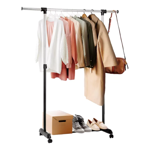 Perchero Organizador Móvil Regulable Con Ruedas - comprar online