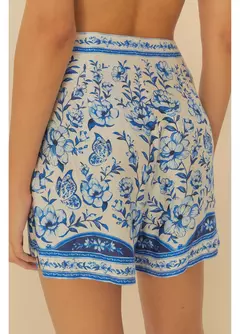 Short Saia Jardim De Porcelana - LUAR