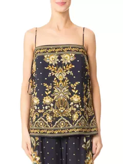 Tunica Amarracao Flora Abacaxi - comprar online