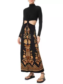 Vestido Cropped Flora Abacaxi - comprar online