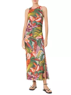 Vestido Tule Folhagem De Inverno - LUAR