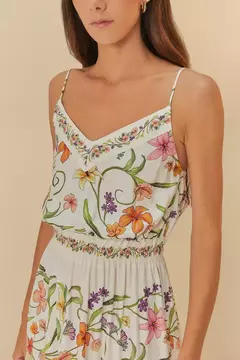 Vestido Longo Vestida De Flor - LUAR