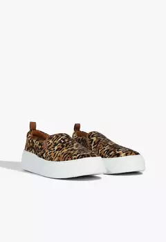 Tênis Fechado Couro Jaguar - LUAR