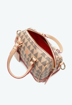Bolsa Mini Bowling Triangle Bege - loja online