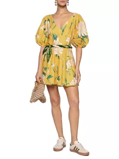 Vestido Curto Floral Alice na internet