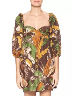Imagem do Vestido Curto Floresta Sketch