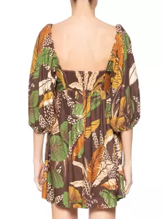 Vestido Curto Floresta Sketch na internet