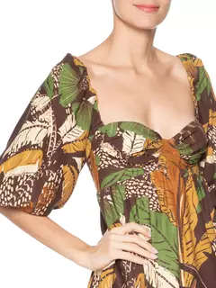 Vestido Curto Floresta Sketch - loja online