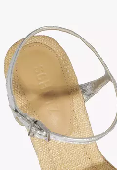 Tamanco bege Schutz Block String - LUAR