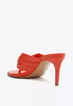 Sandalia Salto Baixo Willow laranja - loja online