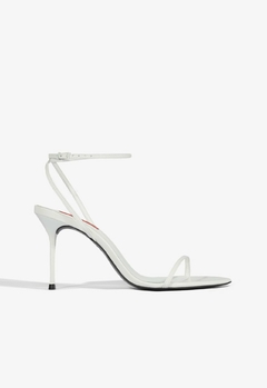 Sandalia Schutz Gia Mid Couro branca - comprar online