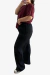 PANTALÓN WIDE LEG 2.0 | Rústico Negro - comprar online