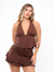 Saia Daisy marrom - loja online