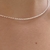 Corrente de Prata 925 Cordão Baiano 1 mm/ 40 cm na internet