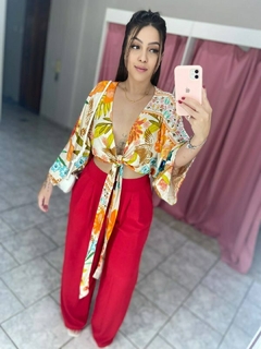 CALÇA SABRINA - VERMELHO - comprar online