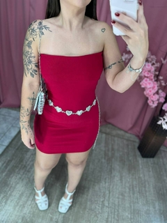 VESTIDO OLIVIA - VERMELHO - Bella's Closet