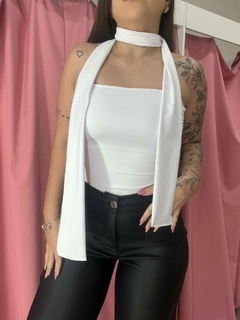 TOP TUBE LAURA - BRANCO - loja online