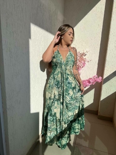 VESTIDO SEREIA - VERDE - loja online