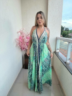 VESTIDO ARIEL - VERDE - Bella's Closet